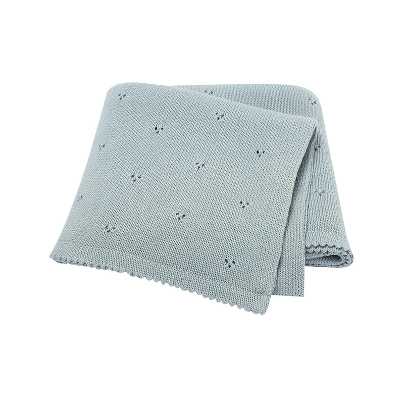 Couverture en coton tricoté Boréal modèle 5