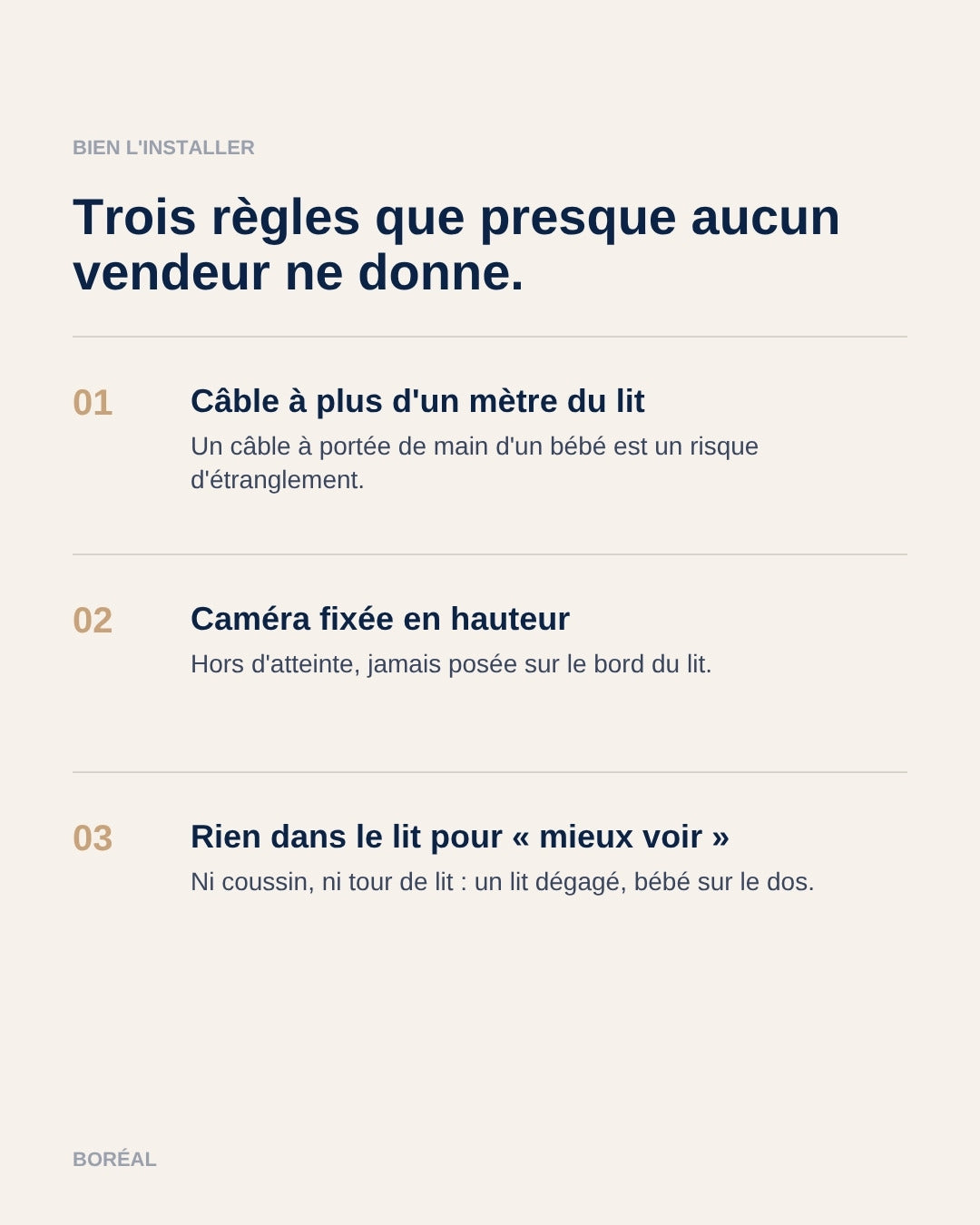 Bien installer son babyphone : trois règles de sécurité