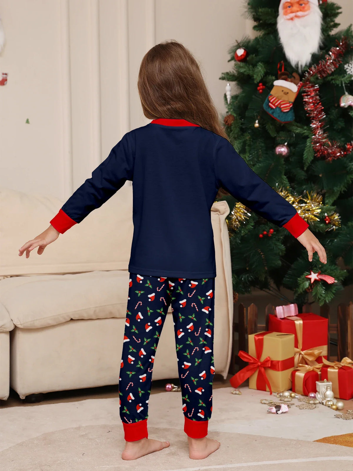 Pyjama de Noël assorti pour toute la famille