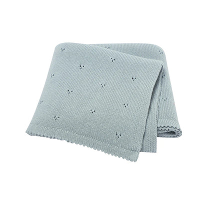 Couverture en coton tricoté Boréal modèle 5