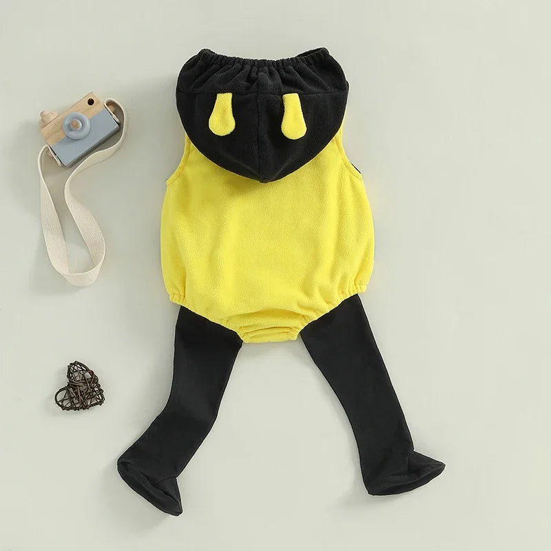 Déguisement abeille pour bébé avec capuche