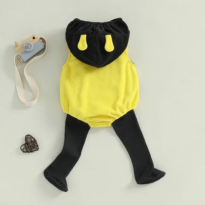 Déguisement abeille pour bébé avec capuche