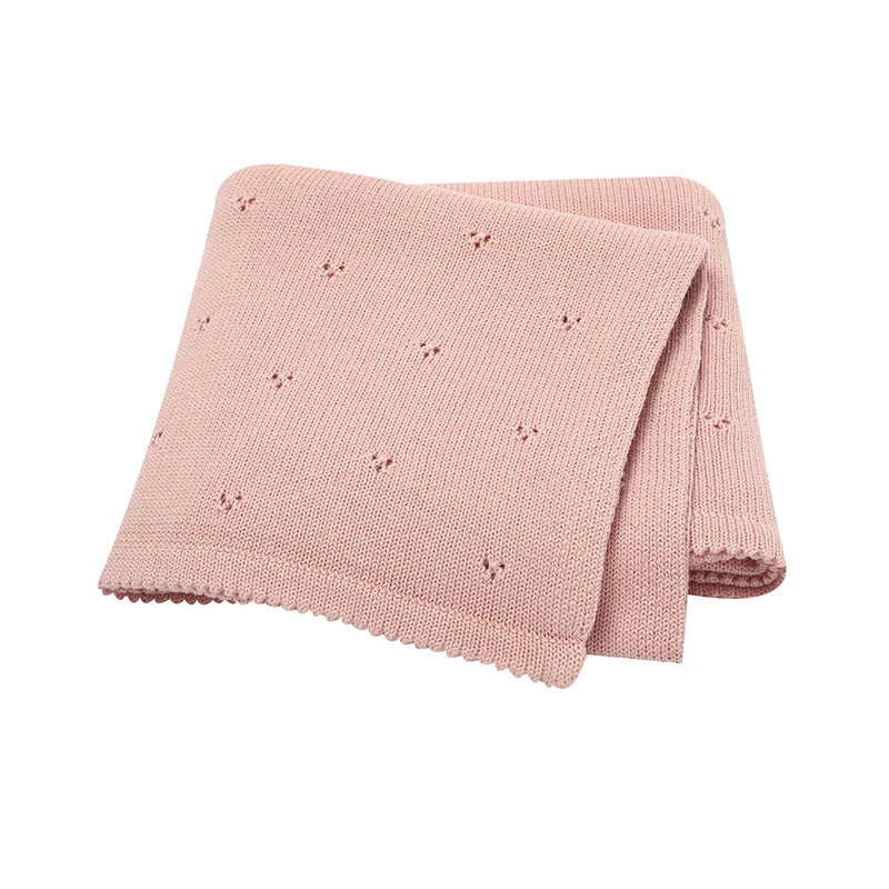 Couverture en coton tricoté Boréal modèle 3