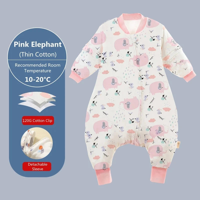 Gigoteuse à pieds Boréal motif éléphant