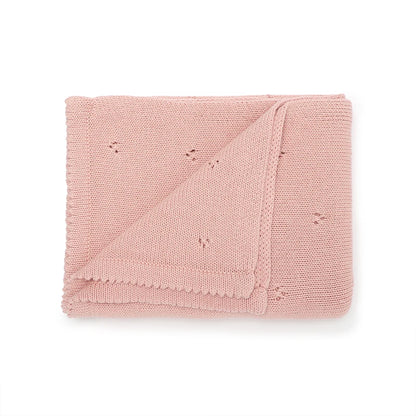 Couverture en coton tricoté Boréal