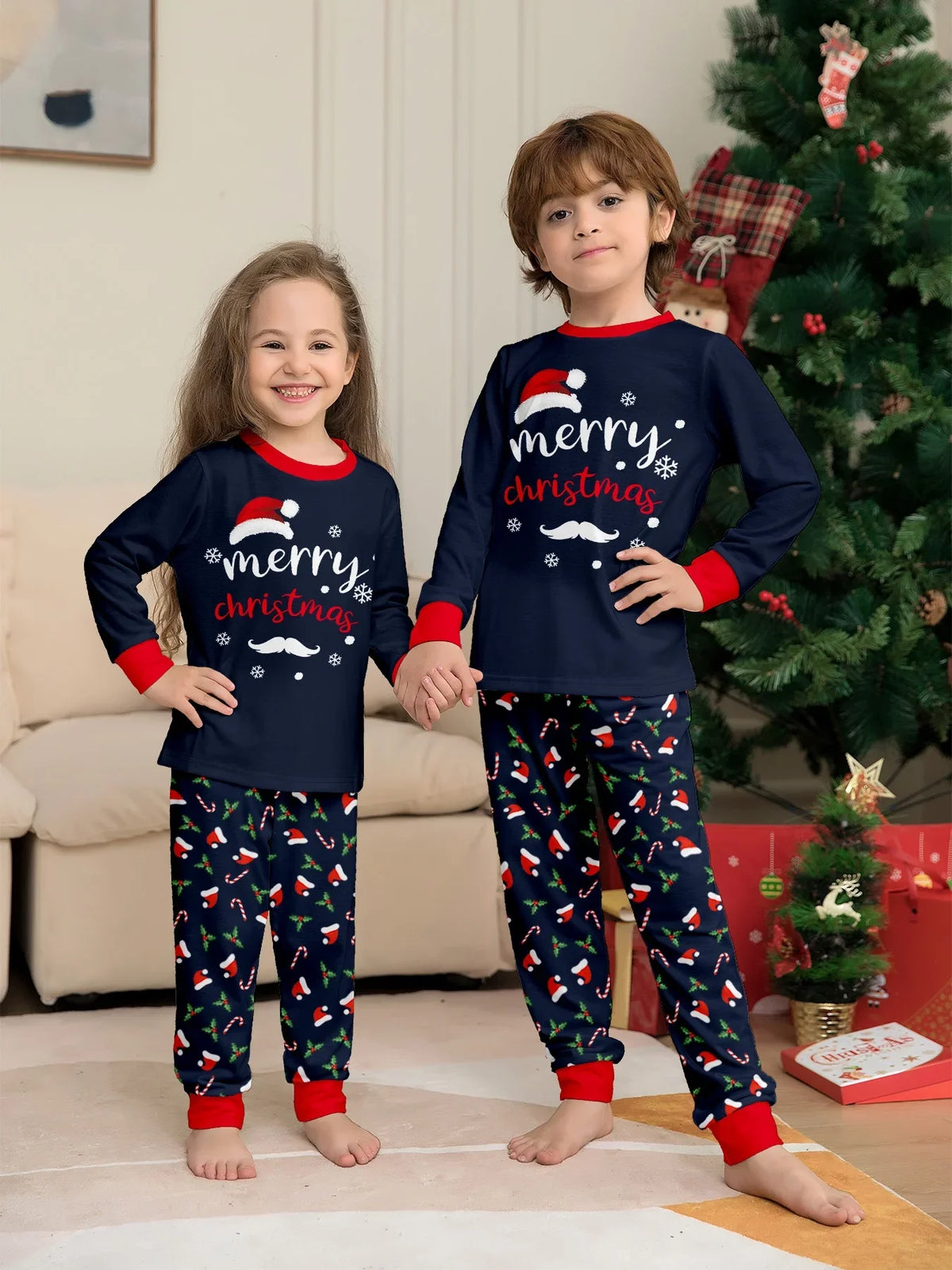 Pyjama de Noël assorti pour toute la famille