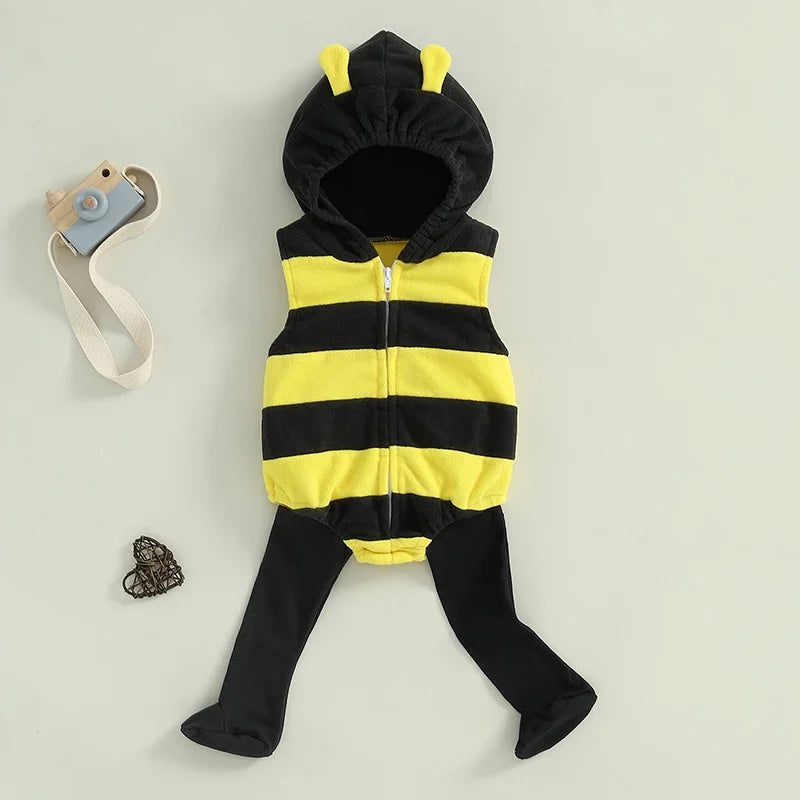 Déguisement abeille pour bébé avec capuche