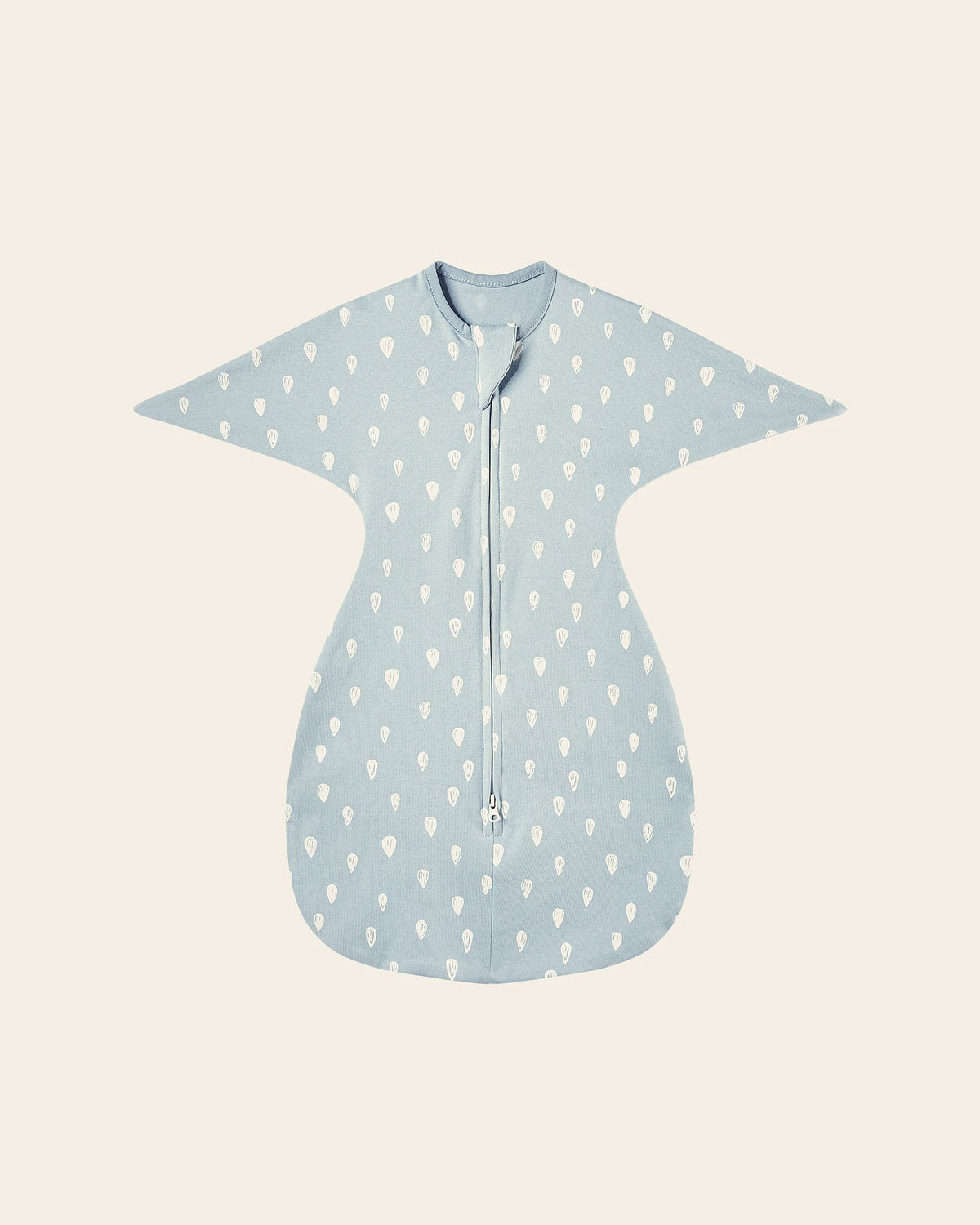 Motif Gouttes bleues