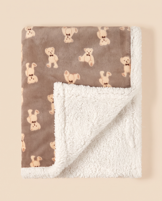 Couverture bébé Boréal pliée